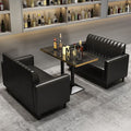 2 sofas and 1 long table combination