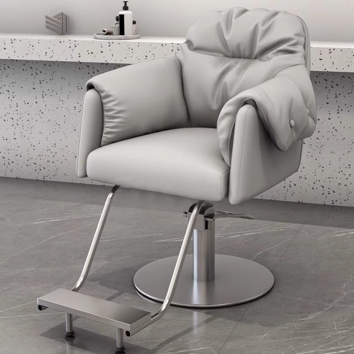 Hairdressing shop chair popular hair salon special classy hairdressing chair hairdressing shop seat hair cutting stool stainless steel hairdressing chair