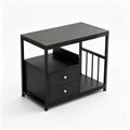 Mobile coffee table multifunctional storage table small apartment living room home iron sofa side table bedroom mobile bedside table