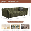 Delicate lambskin [olive green]