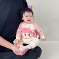 Autumn spring autum clothes outing hairy romper baby monthly age one-piece autumn clothes cute newborn baby