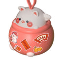 【clearance sale - half price!】large capacity piggy bank toy - deposit & withdrawal with key - diy handmade ornament