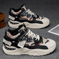 Men's shoes 2025 new spring collection: youth casual running sneakers, student platform shoes, non-slip dad shoes, trendy footwear for men