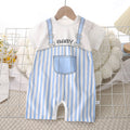 Kids' summer short-sleeve romper, newborn bodysuit, infant cotton onesie, baby boy and girl playsuit