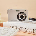 Ccd digital slr camera - selfie capable, high-definition travel camera, retro compact point-and-shoot camera for students