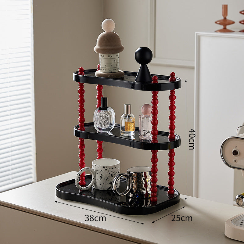 Cosmetics Storage Box Dresser Skin Care Products Perfume Shelf Desktop Multifunctional Water Cup Mug Organizing Rack