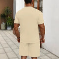 men's short-sleeve and shorts set, casual sportswear set, 3d printed cross-border hot seller, dropshipping available