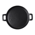 Black japanese-style frosted steak plate, creative commercial snack frosted black long plate, sushi plate, household rice bowl cup