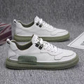 New men's handmade stitching casual shoes - trendy, versatile skate shoes - korean style fashion sneakers