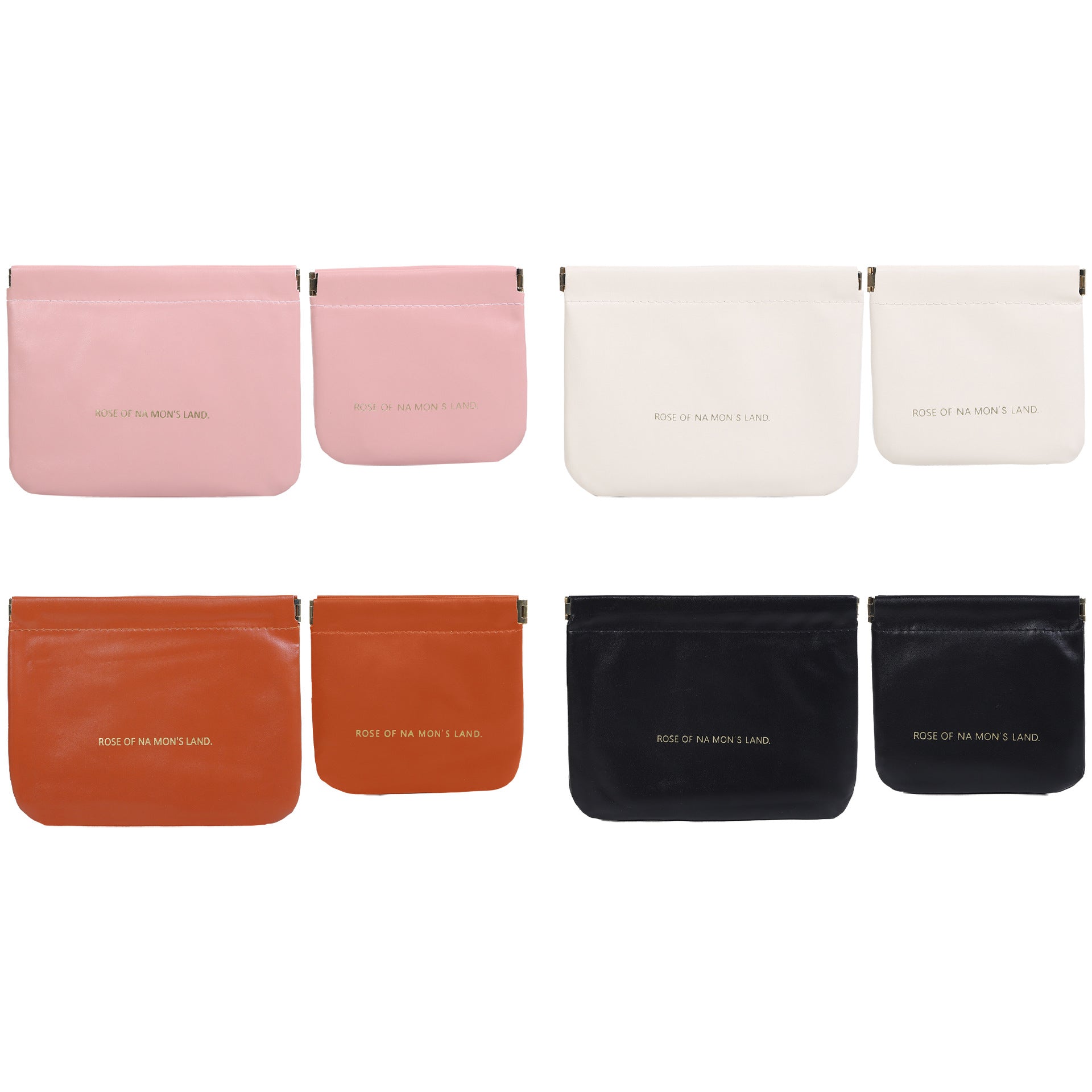 Shrapnel storage bag, data cable, change storage bag, automatic closure PU cosmetic bag, portable bag, mini bag inside.