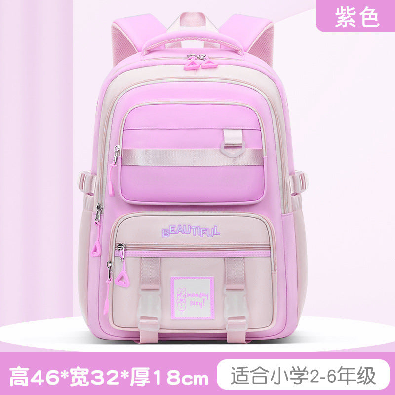 New high-value medium and large versatile student backpack, high school student large-capacity bag, men's and women's lightweight backpack