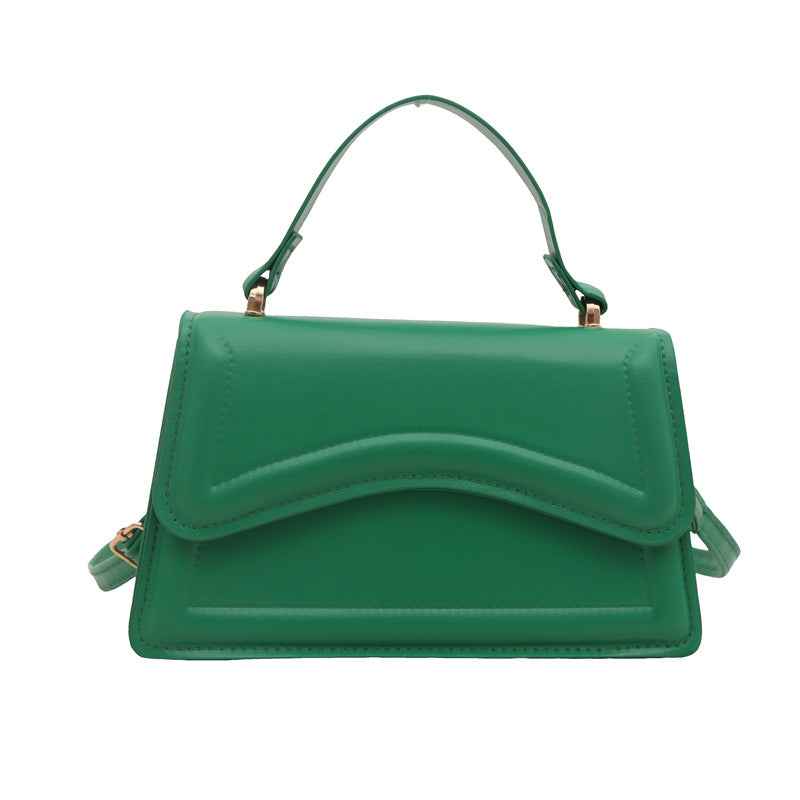 Cross-border simple and fashionable small square bag, personalized and beautiful handbag, spring 2025 new shoulder bag, commuter messenger bag