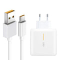 65w european standard super fast charging head suitable for reno5/findx4 mobile phone charging head 6a data cable usb charger