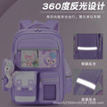 Naruto backpack for elementary school students (grades 1-6), large capacity, lightweight, kids' backpack for boys and girls