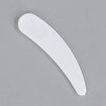 Crescent-shaped spoon mask dispensing scraper cream cosmetic packaging digging stick cream dispensing stirring arc-shaped mixing stick spoon