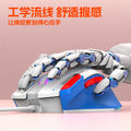 Dazzling silver fox g7 wired mouse - macro programmable, rgb illuminated, for pc, laptop, esports gaming, mechanical mouse