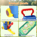 Hand-pushed kids golf set indoor and outdoor telescopic box sports toys family interactive sports simulation batch
