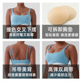 eco-friendly fabric new arrival: compression sports bra with beautiful back design, outdoor elastic running yoga fitness top for women