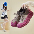 Spring/summer new arrivals: versatile, trendy, casual sports running shoes - soft, flat, non-slip, flyknit sock style, breathable mesh women's shoes