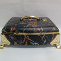 Black gold pattern