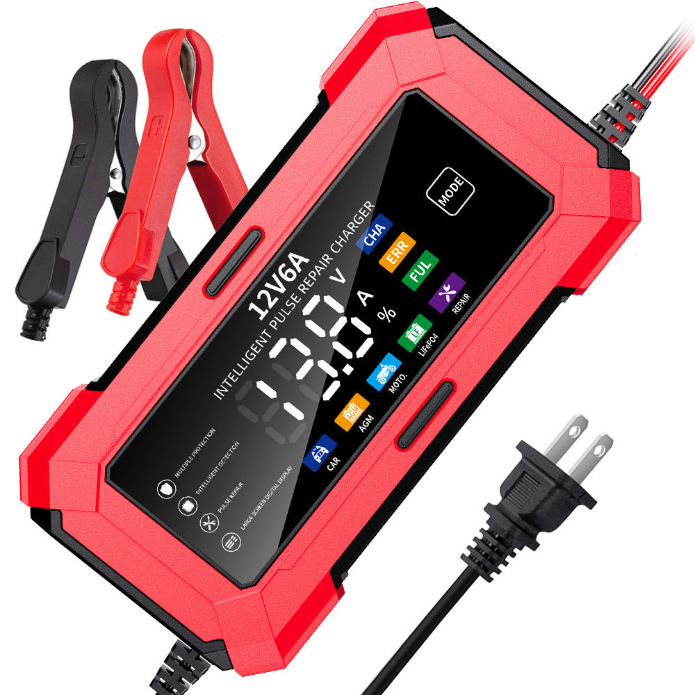 Car battery charger 12.6v 14.6v ternary lithium battery iron lithium charger 12v lead acid charger