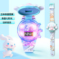 Kids' cartoon watch toy - musical, light-up electronic watch with flashing lights - kuromi toy - gift for boys and girls - perfect for kindergarten