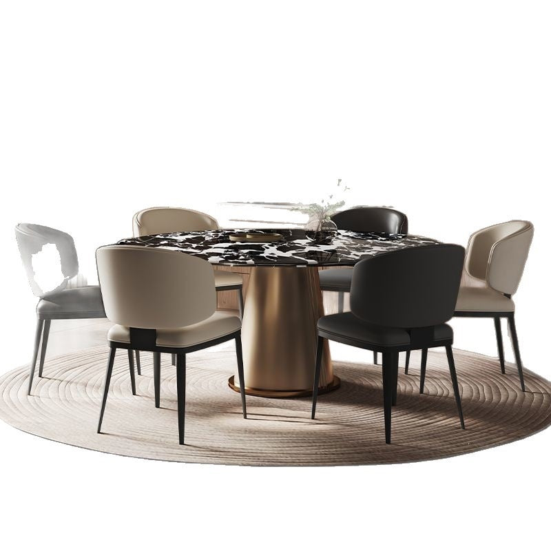 Italian normcore dining chair scandinavian chair modern casualfor home back chair accessible luxury dining table chair upholstered chair