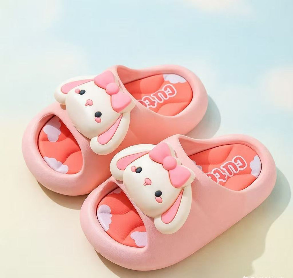 New arrivalnon-slipthick sole slippers girlscute soft bottom slippers kids bath cartoon indoor sandals slippers wholesale