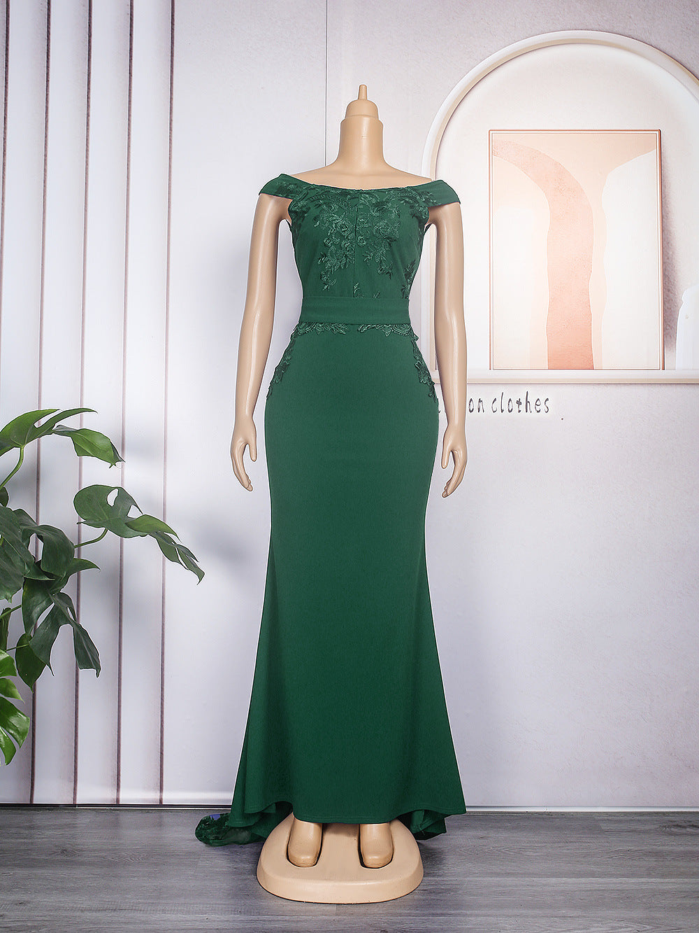 new european and american style african women's bridesmaid dresses long gowns  train evening party dresses