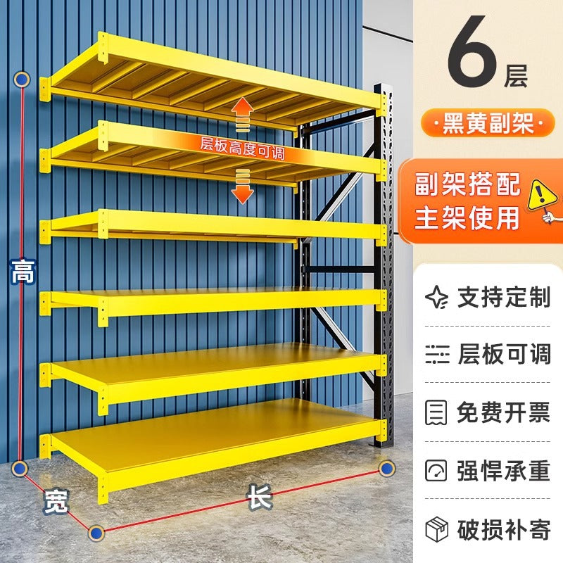 Heavy-duty storage shelving for warehouses, garages, storage rooms, and home organization. ideal for supermarkets, express delivery, and display purposes