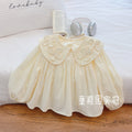 Girlpreppy style new arrival doll collar shirt spring & fall style fashionstereo flower style forest all year roundtops trendy