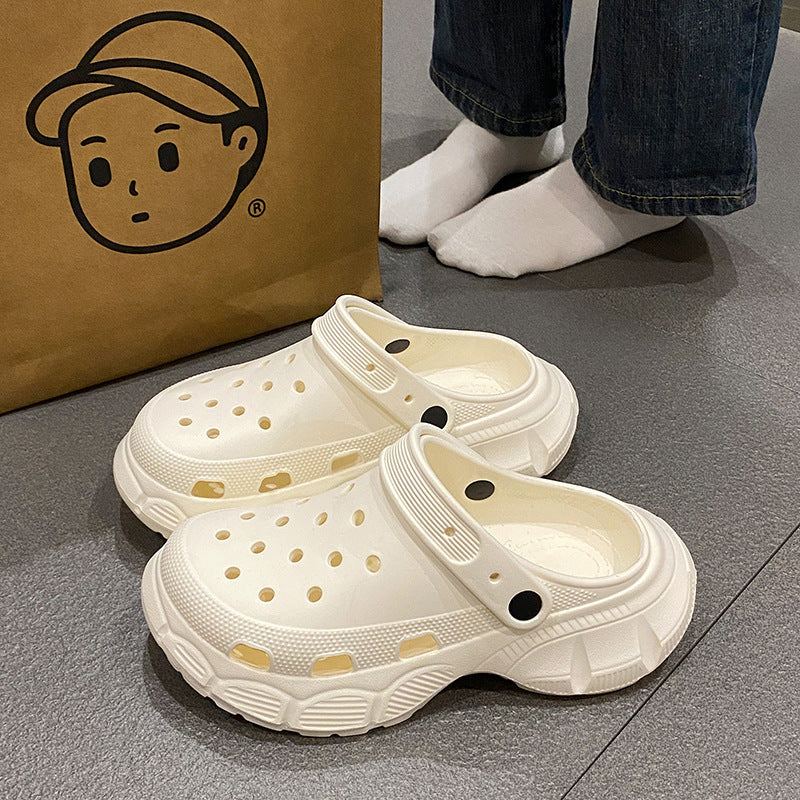 Trendy and versatile comfortable closed-toe slippers for men - new spring/summer 2026 collection - unique design, minimalist closed-toe slippers for men