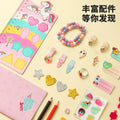 Treasure chest magic book children's diy multifunctional blind box toy play house girl stationery birthday gift puzzle