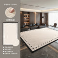 Distributed carpet living room crystal velvet thickenedwaterproof anti-fouling for home bedroom sofa coffee table floor mat large area full paving