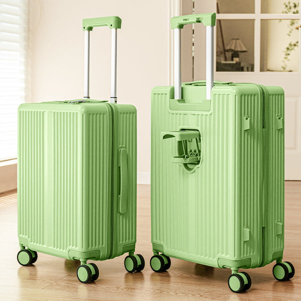 Yongsheng large-capacity suitcase 28-inch anti-drop universal wheel suitcase 24-inch trolley case password box is approved from one piece.