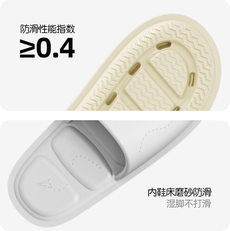 Foldable travel slippers for men and women, portable for business trips, hotels, couples, indoor non-slip disposable couple slippers
