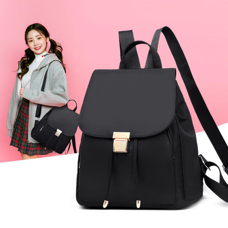 New women's backpack Korean version trendy versatile fashion Oxford cloth schoolbag casual daily women's small backpack