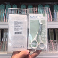 Manufacturer's eyebrow trimming scissors with comb, eyebrow scissors, small scissors for beginners, beauty scissors with eyebrow comb, eyebrow shape, hot style