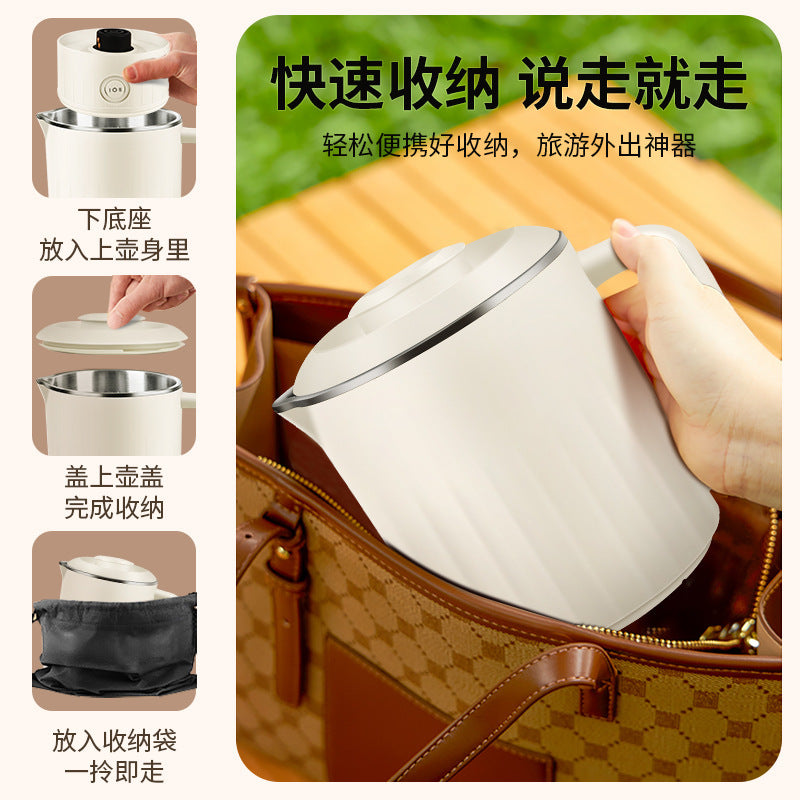New stainless steel electric kettle - compact, portable, and perfect for home, outdoor travel, and cross-border e-commerce. premium selection, fully automatic water boiler
