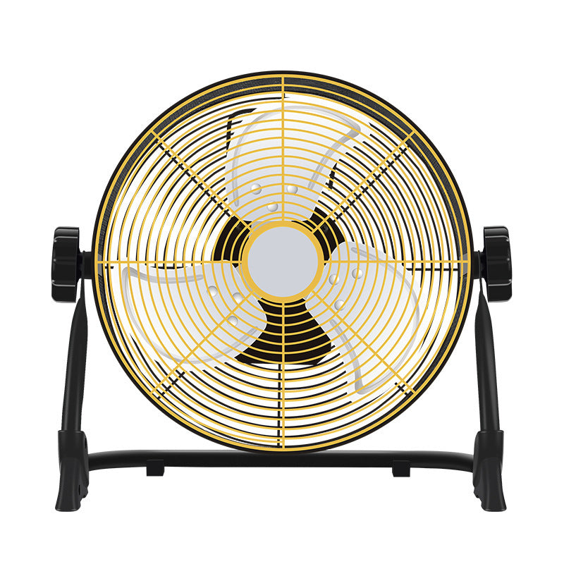 Multifunctional rechargeable fan industrial for home high wind power battery outdoor portable 12inch floor fan cross-border