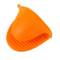 Heat-resistant oven mitts, kitchen utensil clips, silicone non-slip baking oven microwave plate grippers, 43g