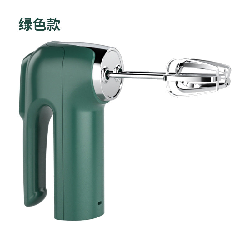 Custom electric hand mixer - cordless, dual-head, handheld stand mixer for whisking eggs, cream, and more - automatic electric mixer