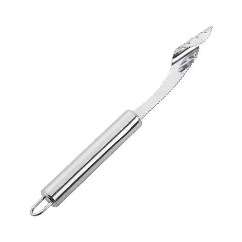 Stainless steel chili pepper corer - home & commercial use - green pepper seed remover - bitter melon hollowing tool - chili pepper de-seeder