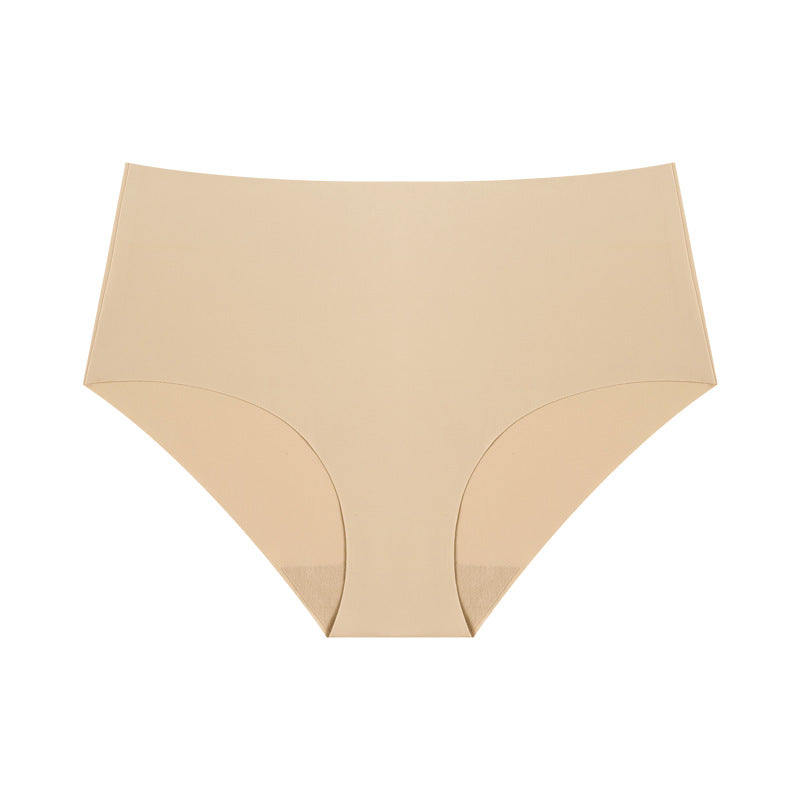 fashion briefs yoga sports plus sizehigh waist women's pants breathable ice silk seamless underwear