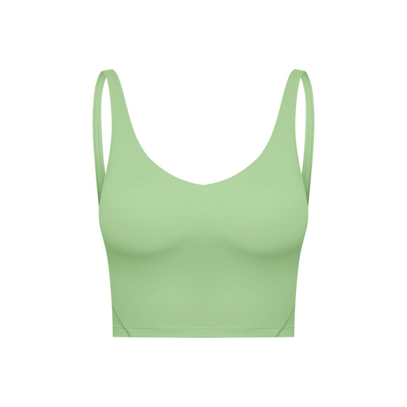 new arrival beautiful back sports intimates women's yoga running bra fitness vest tops yoga clothes s2054