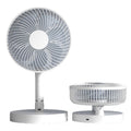Floor-standing desktop telescopic foldable usb fan student dormitory office home multi-functional silent and storable
