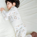 Kidsfall and winter shu velvet cloud-like cotton 300g autumn clothes high waist belly protection boneless type a heattechintimatessuit
