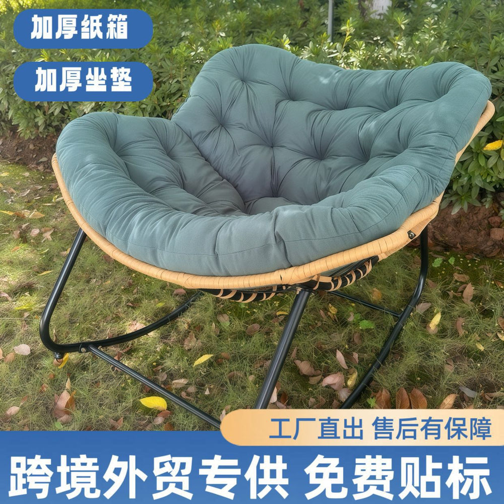 Bird's nest rocking chair rocking chair recliner single lazy sofa balcony adult nest chair reclining chair can sleep