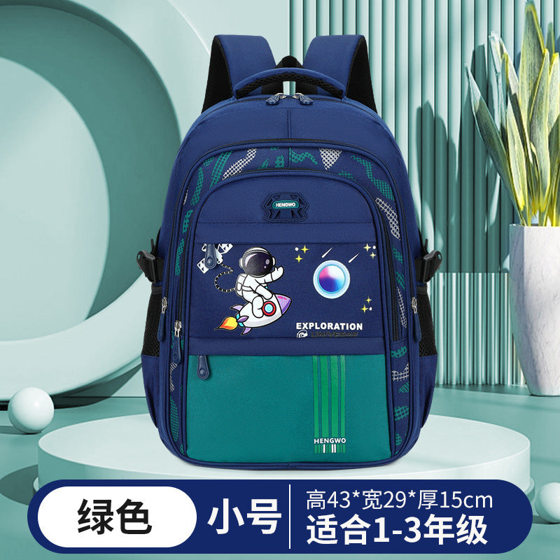 e-commerce hot-selling children's school backpack, lightweight and large-capacity, suitable for grades 1-6, wholesale available