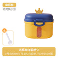 Baby double-layer formula dispenser, portable rice cereal storage container, airtight moisture-proof divided compartment dispenser, baby supplies